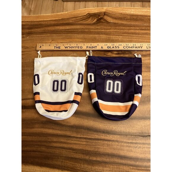 Set of 2 Special Edition Crown Royal NFL Game Day Drawstring Bags 750 ML - Picture 7 of 8